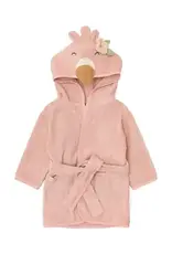 Little Dutch textiel Little Dutch Badjas flamingo