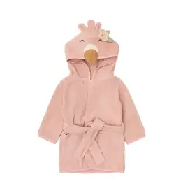 Little Dutch textiel Little Dutch Badjas flamingo