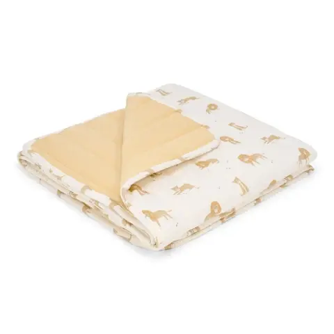 Little Dutch textiel Little Dutch 70 x 100  Deken  Safari  Leo