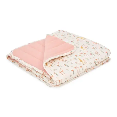 Little Dutch textiel Little Dutch 110 x 140  Deken Blooming  Safari