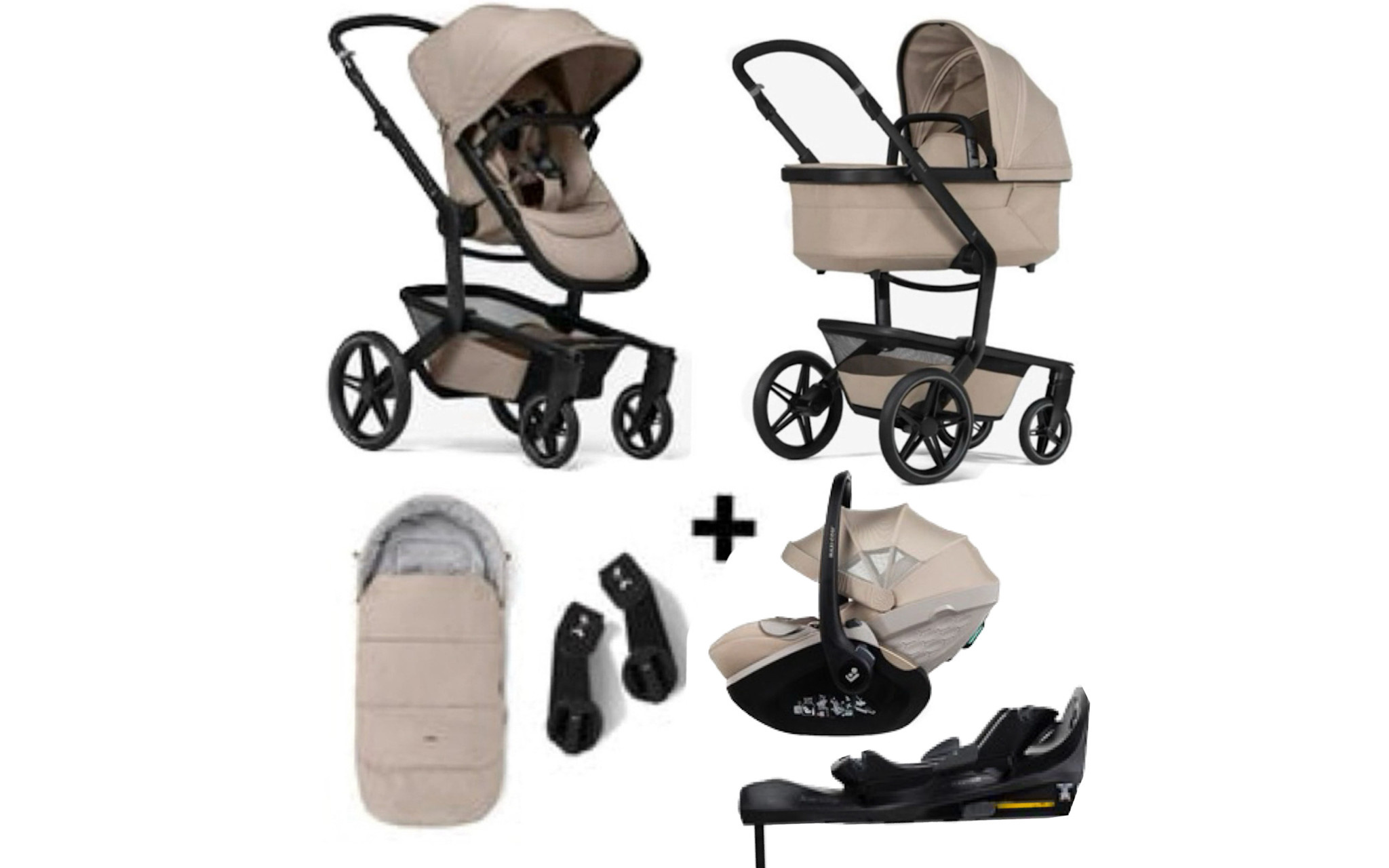 Joolz Joolz Day 5 Kinderwagen  Special sandy taupe setprijs.