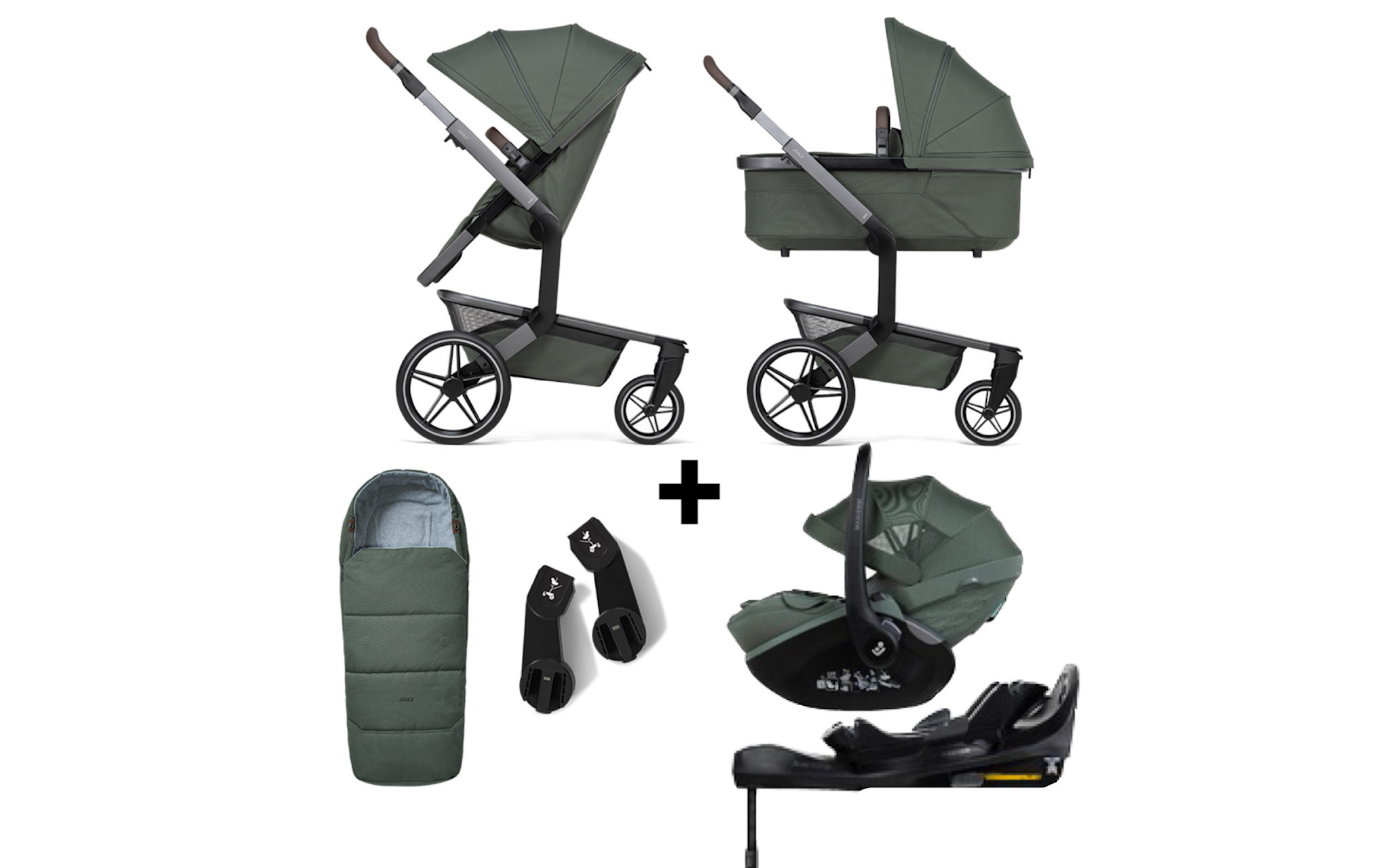 Joolz Joolz Day 5 Kinderwagen forest green setprijs
