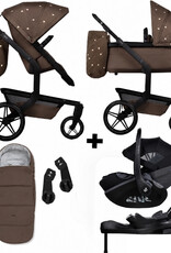 Joolz Joolz Day 5 x Studio Noos hazel brown  kinderwagen setprijs