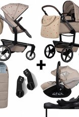Joolz Joolz Day 5 x Studio Noos sandy taupe  kinderwagen setprijs