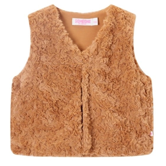 Someone Someone Yara-SG-13-M Light Cognac Bodywarmer W62