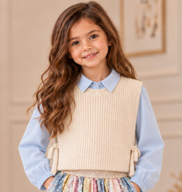 Someone Someone Ofelia SG-10-F Gilet Dark ecru    W62
