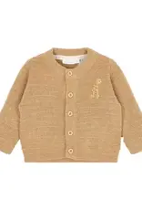 Little Dutch kleding Little Dutch Vest Gebreid Safari Soft Tan
