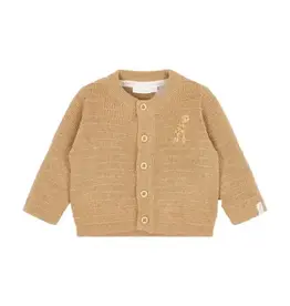 Little Dutch kleding Little Dutch Vest Gebreid Safari Soft Tan