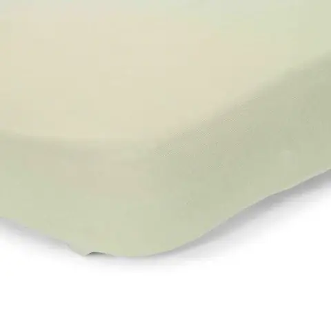 Little Dutch textiel Little Dutch hoeslaken  ledikant 60x120   pure sage  w62