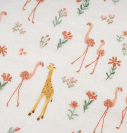 Little Dutch textiel Little Dutch hoeslaken wieg  40x80  blooming safari  w62 .