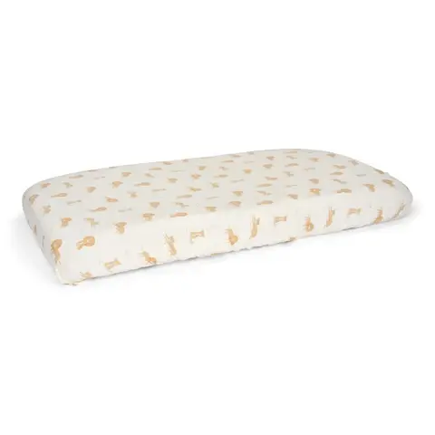 Little Dutch textiel Little Dutch hoeslaken  wieg 40x80   safari Leo   w62.