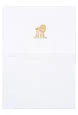 Little Dutch textiel fout Little Dutch laken  ledikant    110x140   safari Leo   w62