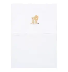 Little Dutch textiel Little Dutch laken  wieg  70x100   safari Leo   w62