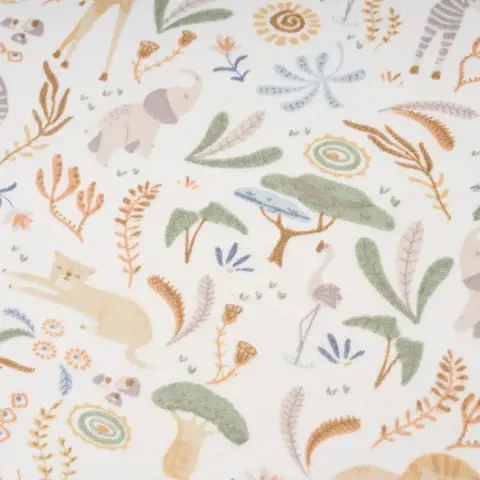 Little Dutch textiel Little Dutch  Aankleedkussenhoes - Safari Wonders w62