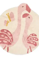 Little Dutch textiel Little Dutch Vloerkleed Flamingo - Roze
