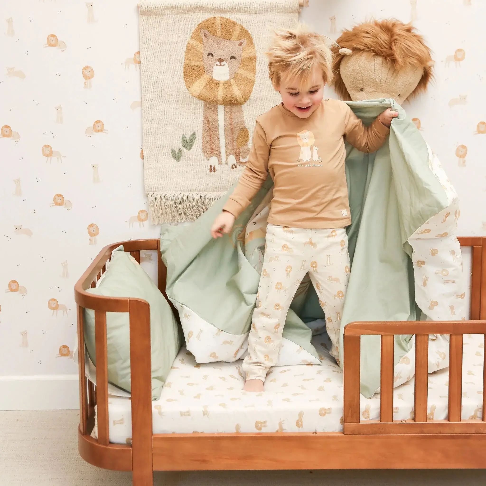 Little Dutch kleding Little Dutch Pyjama  Lion  Two-Pieces W62
