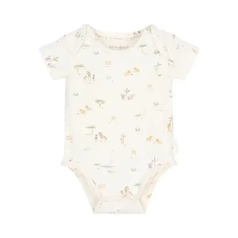 Little Dutch textiel Little Dutch Romper Safari Korte Mouw