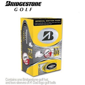 Bridgestone Cadeauverpakking Cap & 6 Golfballen