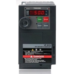 VFS15S-2004PL-W1 1 fase frequentieregelaar 230 VAC, 0,4 kW