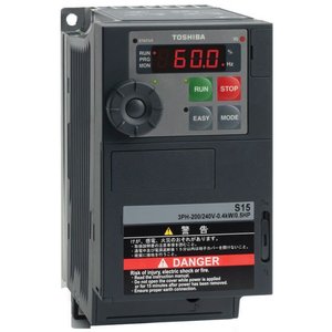 VFS15S-2004PL-W1 1 phase frequency inverter 230 VAC, 0.4 kW