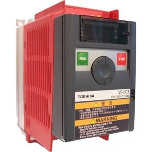 Toshiba VFnC3S-2004PL 1 phase frequency inverter 230 VAC, 0.4 kW