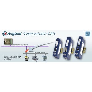 Anybus Communicator CAN Profibus DPV1 slave AB7312