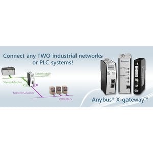 Anybus X-Gateway Ethernet / IP Master - Profinet IO slave, AB7670