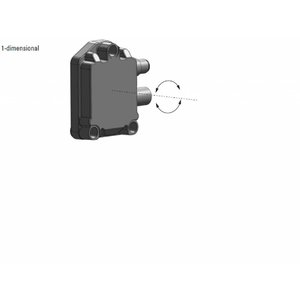 Kübler Inclinometer 8.IN88.2661.123, 2 angles, ± 85 °, Modbus RTU