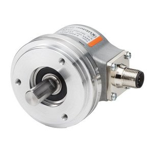 Kübler Sendix 8.5000.8358.0100 incrementele encoder, Ø58mm klemflens, Ø10x20mm as, IP65, Push-Pull 10-30VDC, M23-12pin connector, 100 pulsen