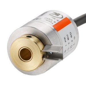 Kübler Sendix 8.2440.1262.0256 incremental encoder, Ø24mm flange, Ø6mm hollow shaft, RS422 5VDC, 2 meter cable radially out, 256 pulses