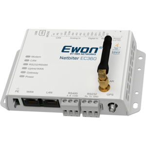 EWON Netbiter EC360, remote monitoring and / or access via fixed or mobile internet