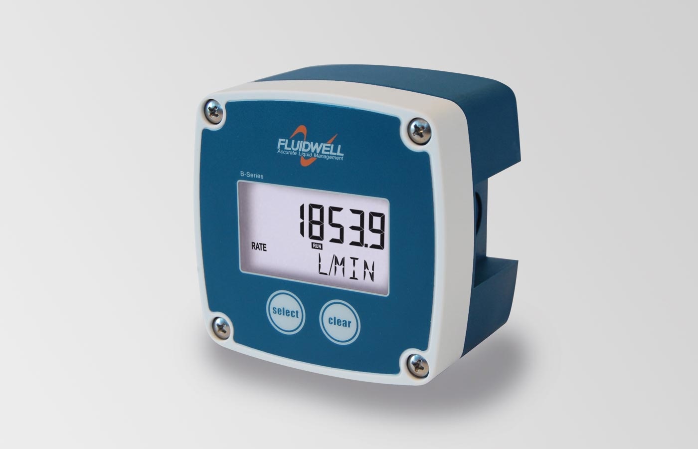 Fluidwell B Basic Flow rate indicator totalizer