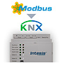 Intesis Modbus naar KNX-gateway INKNXMBM1000000 - 100 data punten