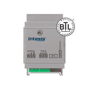 Intesis BACnet MS/TP naar BACnet IP router INBACRTR0320000 - 32 apparaten