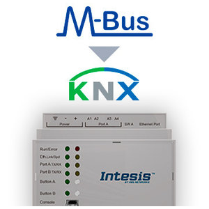 Intesis M-Bus naar KNX-gateway INKNXMEB0200000 - 20 devices