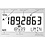 Fluidwell D012 Flow rate Indicator / Totaliser - panel mount