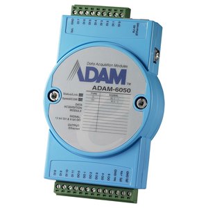 Advantech ADAM-6050-D, 18-kanaals geïsoleerde DI/O-module, Ethernet