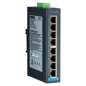 Advantech EKI-2528-BE, 8-port 10/100Mbps unmanaged Ethernet switch