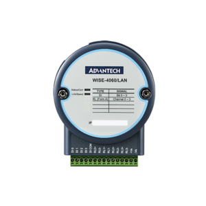 Advantech WISE-4060LAN-B, 4-kanaals digitale ingang en 4-kanaals relais IoT Ethernet I/O-module