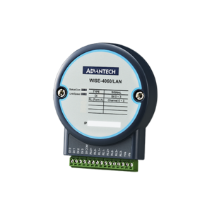 Advantech WISE-4060LAN-B, 4-kanaals digitale ingang en 4-kanaals relais IoT Ethernet I/O-module