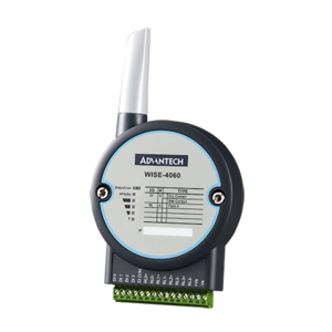 Advantech WISE-4060-B, Wifi, 4-channel Digital Input and 4-channel Relay IoT Wireless I/O Module