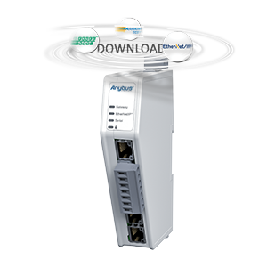 Anybus ABC3090 Communicator gateway RS232/485 - universal Ethernet gateway