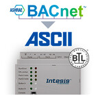 Intesis BACnet to ASCII gateway, IN7004853K00000 - 3000 nodes