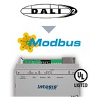 Intesis DALI to Modbus TCP gateway INMBSDAL0640500 64 devices
