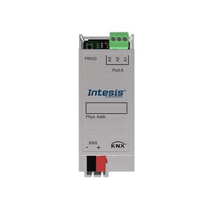 Intesis Modbus RTU master naar KNX TP-gateway  INKNXMBM1000200 - 100 data punten