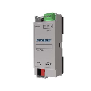 Intesis Modbus RTU master naar KNX TP-gateway  INKNXMBM1000200 - 100 data punten