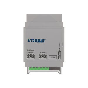 Intesis OCPP naar Modbus TCP & RTU Server Gateway INMBSOCP0010100 1 oplader met 7 aansluitingen