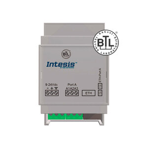 Intesis BACnet MS/TP or IP or Modbus RTU and TCP to ST Cloud Control Gateway INSTCMBG0080000 8 devices