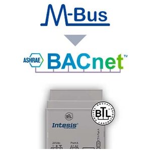 Intesis M-Bus to BACnet/IP Server Gateway – 20 devices