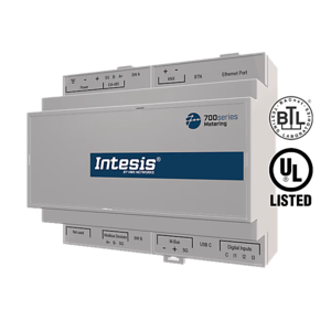 Intesis IN702MEB0100000 gateway M-Bus,  Modbus en digitale meters naar BACnet, KNX of Modbus  – 10 devices